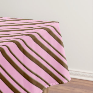 Nappe Sucre de canne, Peppermenthe rose et chocolat