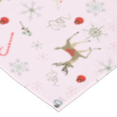 Nappe Sucres de canne modernes de rennes de Noël au mili (Angle)