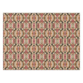 Nappe Sud-Ouest Squiggly Laid Terre Tone Abstrait (Devant (Horizontal))