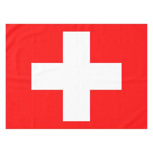 Nappe suisse du drapeau (croix blanche sur le (Devant (Horizontal))