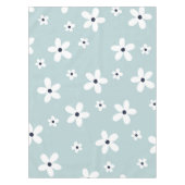 Nappe Summer Boho Blue White Daisy Flowers (Devant)