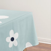 Nappe Summer Boho Blue White Daisy Flowers (In Situ)