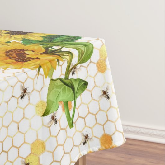 Nappe Sunflower Bee Hive Honeycomb Golden Honey (In Situ)