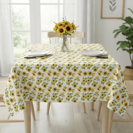 Nappe Sunflower Tablecloth