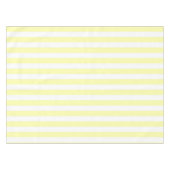 Nappe Sunny Nautical  Pastel Yellow Stripes Pattern  (Devant (Horizontal))