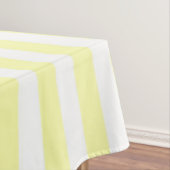 Nappe Sunny Nautical  Pastel Yellow Stripes Pattern  (In Situ)