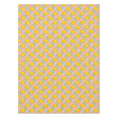 Nappe Sunny orange soleils blanc turquoise rose rayures (Devant)