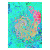 Nappe Super Abstrait Rainbow Liquid Swirl (Devant)