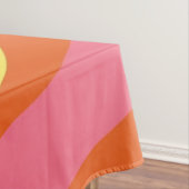 Nappe Super Orange Jaune rose Vif Gras Dîner (In Situ)