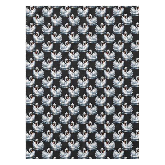 Nappe Swan Birds Design Motif (Devant)