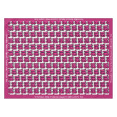 Nappe Sweet 16 Anniversaire Parties scintillant rose per (Devant (Horizontal))