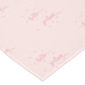 Nappe Sweet 16 rose or rose bonjour seize (Angle)
