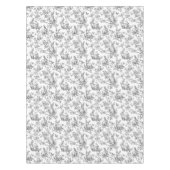 Nappe Sweet Black Bunny Rabbits French Toile (Devant)