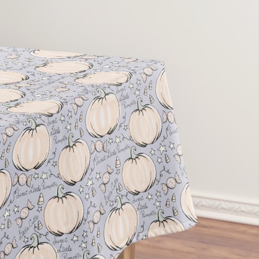 Nappe Sweet Little Citrouille Pastel Halloween (In Situ)