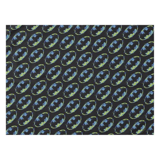 Nappe Symbole Batman Électrique (Devant (Horizontal))