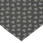 Nappe Symbole de baguette du cercle triangle gris-jaune  (Angle)