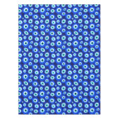 Nappe Symbole de charme Lucky OEil bleu blanc (Devant)