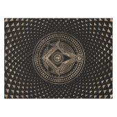 Nappe Symbole de la franc-maçonnerie Carré et camionnett (Devant (Horizontal))