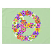 Nappe SYMBOLE DE LA PAIX Floral (Devant (Horizontal))