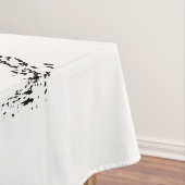Nappe Symbole d'infini avec roses rouges (In Situ)