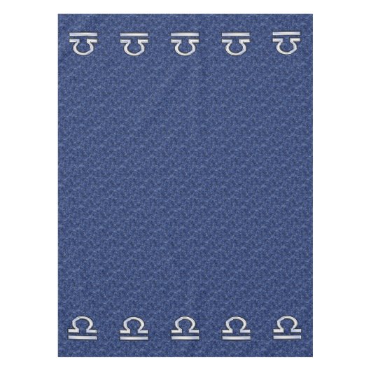 Nappe Symbole du Zodiaque de Libra sur Camo numérique bl (Devant)