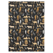 Nappe SYMBOLE Hiéroglyphique égyptien Motif Arrière - pl (Devant)