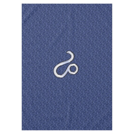 Nappe Symbole Leo Zodiac sur le camouflage numérique ble (Devant)