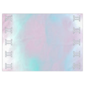 Nappe Symbole nacré de zodiaque de Gémeaux de décor (Devant (Horizontal))