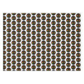 Nappe Symbole Reggae et Paix avec citations positives (Devant (Horizontal))
