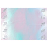 Nappe Symbole Scorpio dans la décoration de style perle (Devant (Horizontal))