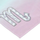 Nappe Symbole Scorpio dans la décoration de style perle (Angle)