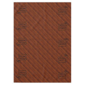 Nappe Symbole stylish Scorpio Zodiac en acajou (Devant)