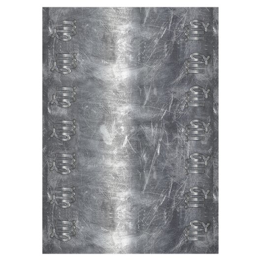 Nappe Symbole Virgo Zodiac Argent Style désaffecté (Devant)