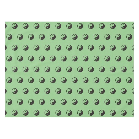 Nappe Symbole Yin Yang - tatouage solide (Devant (Horizontal))