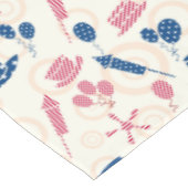 Nappe Symboles de fête de l'indépendance américaine (Angle)