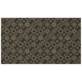 Nappe Symboles d'or Motif 12.bw Black BG (Devant (Horizontal))