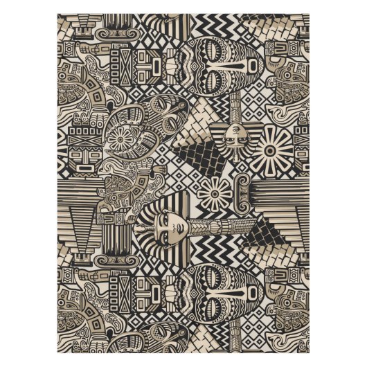 Nappe Symboles historiques anciens Style de tatouage (Devant)