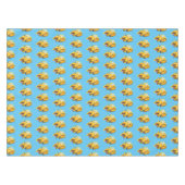 Nappe Sympa joli caractère de dessin animé au bulldozer (Devant (Horizontal))