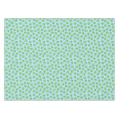 Nappe T-Rex Dinosaur fête d'anniversaire bleu (Devant (Horizontal))