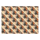 Nappe Tabby Cat Kitten Portrait pour animaux (Devant (Horizontal))