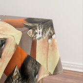 Nappe Tabby Cat Kitten Portrait pour animaux (In Situ)
