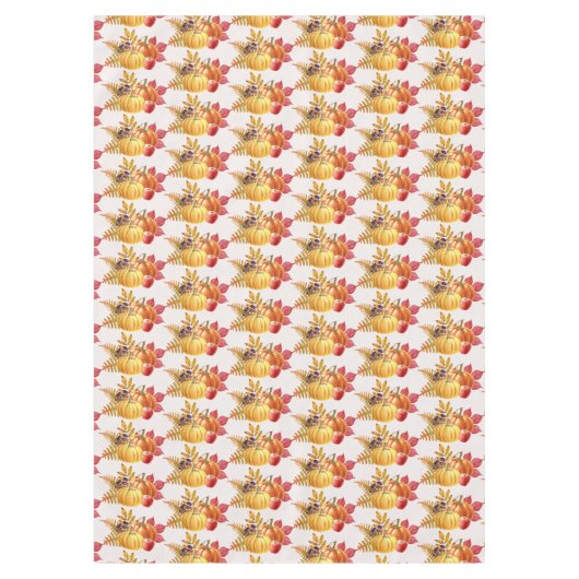 Nappe Table Citrouille Thanksgiving (Devant)