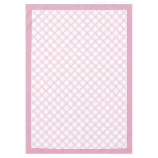 Nappe Table classique rose pour le charme rustique (Devant)