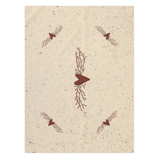 Nappe Table Coeur Pip Berry (Devant)