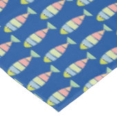 Nappe Table colorée Design Poisson (Angle)