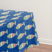 Nappe Table colorée Design Poisson (In Situ)