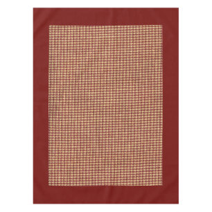 Nappe Table de contrôle de couleur rouille