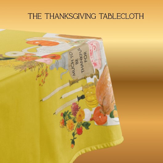 NAPPE TABLE DE THANKSGIVING CHARMANT