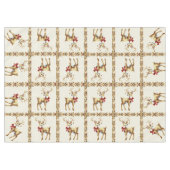 Nappe Table de vacances Gold Reindeer (Devant (Horizontal))