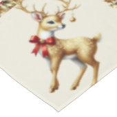 Nappe Table de vacances Gold Reindeer (Angle)